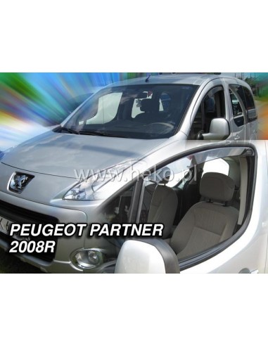 Owiewki Peugeot Partner od 2008r. PRZODY