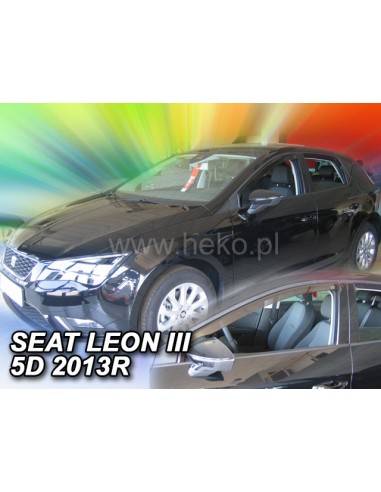 Owiewki Seat LEON III 5d. od 2014r. PRZODY