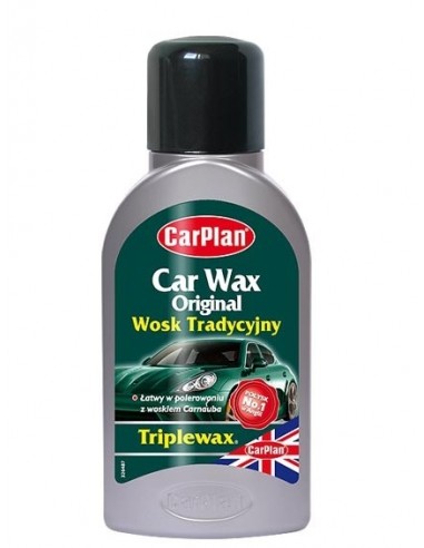 CarPlan Car Wax Original Wosk tradycyjny - do lakierów typu 'solid'