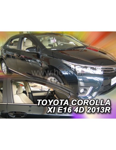 Owiewki Toyota COROLLA E16 4d. od 2013r. PRZODY