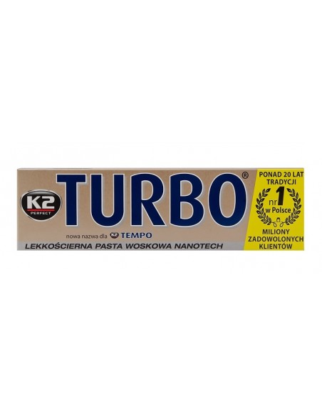 K2 TEMPO TURBO- usuwa zarysowania i nabłyszcza lakier 120 g