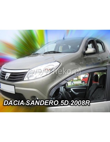 Owiewki Dacia Sandero I / Stapway 2008-2012r. (kpl. z tyłami)