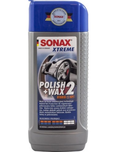 SONAX Xtreme Polish & Wax 2 Nano Pro (lekko ścierny) 250ml