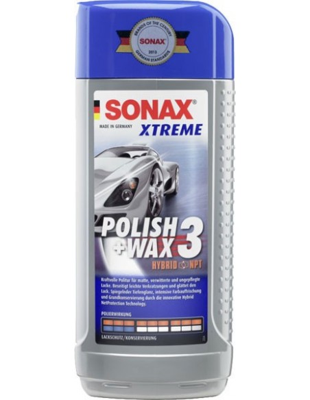 SONAX Xtreme Polish & Wax 3 Nano Pro (wysoki stopień ścierności) 250ml