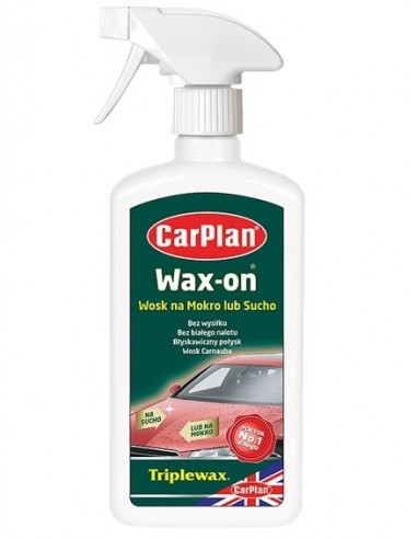 CarPlan Wax-on - Wosk na mokro lub sucho 500ml