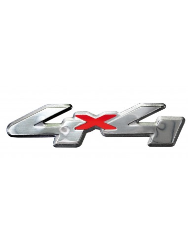 Aluminiowy emblemat - 4x4 (120x30mm)