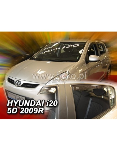 Owiewki Hyundai ix35 5d od 2010r. (kpl. z tyłami)