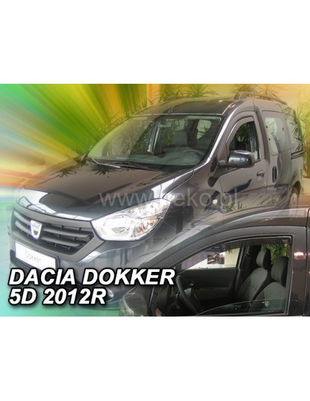 Owiewki Dacia Dokker 4d. od 2012r. PRZODY