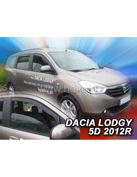 Owiewki Dacia Lodgy 5d. od 2012r. PRZODY