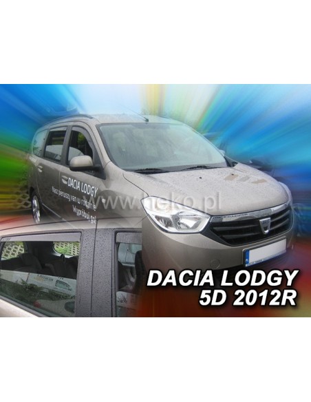 Owiewki Dacia Lodgy 5d. od 2012r. (kpl. z tyłami)