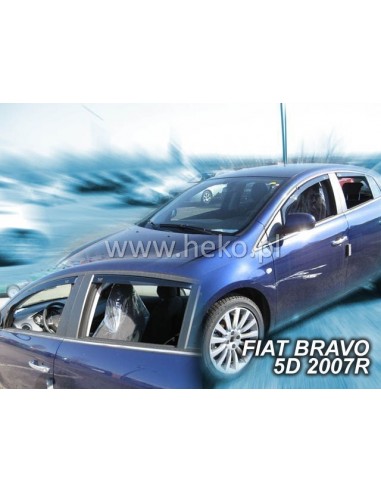 Owiewki Fiat Bravo 5d od 2007r. PRZODY