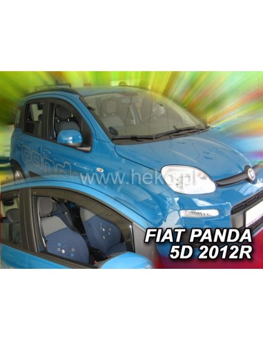 Owiewki Fiat Panda 2003-2021r. (+OT)