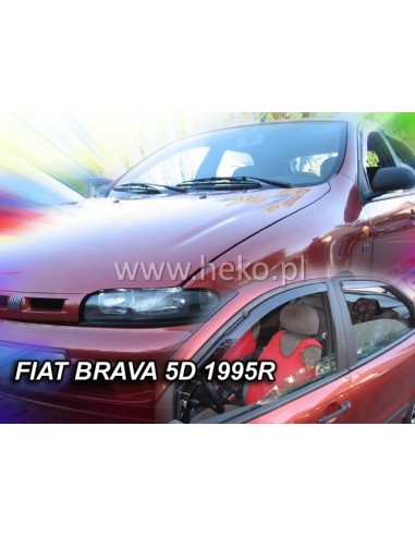 Owiewki Fiat Bravo 4d. od 1995r. Sedan (kpl. z tyłami)