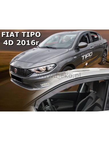 Owiewki Fiat Tipo 4/5d. od 2016r. PRZODY sedan/htb