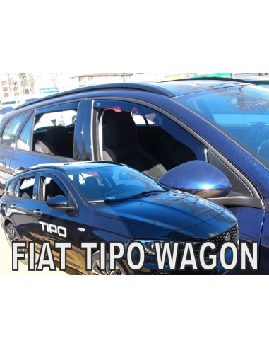 Owiewki Fiat Tipo Wagon od 2016r. (kpl. z tyłami)
