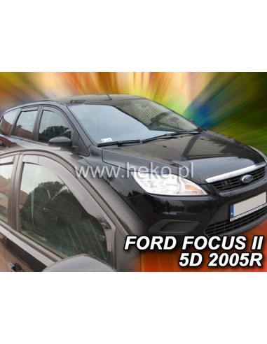 Owiewki Ford Fusion 5d. od 2002r. PRZODY