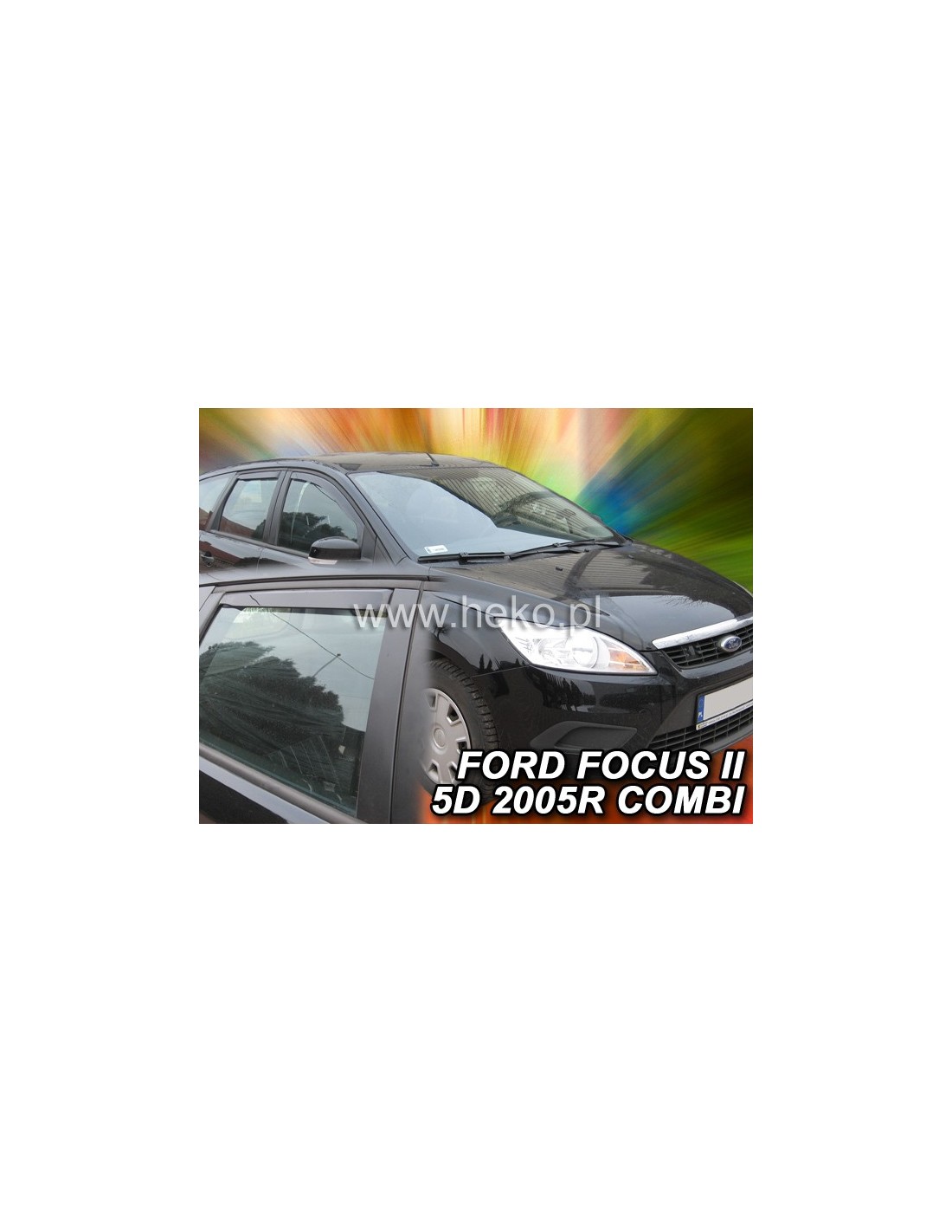 Owiewki Ford Focus II combi od 2005r. (kpl. z tyłami