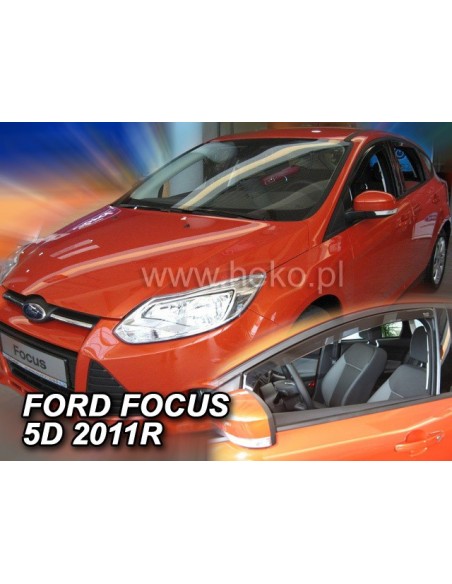 Owiewki Ford Focus II 4/5d. 2004-2011r. (kpl. z tyłami) sed/ltb