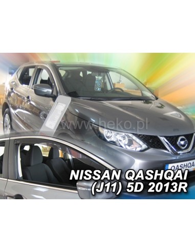 Owiewki Nissan Qashqai J11 od 2013r. PRZODY