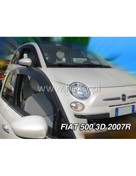 Owiewki Fiat 500 3d. od 2007r. PRZODY