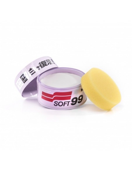 Soft99 White Soft Wax JAPOŃSKI WOSK do białych i jasnych lakierów