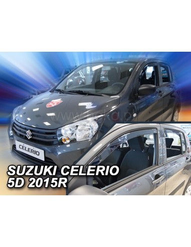 Owiewki Suzuki Celerio 5d. od 2015r. (kpl. z tyłami)