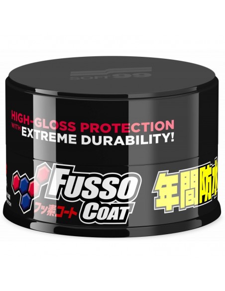 Soft99 Fusso Coat 12 Months Wax Dark - do ciemnych lakierów