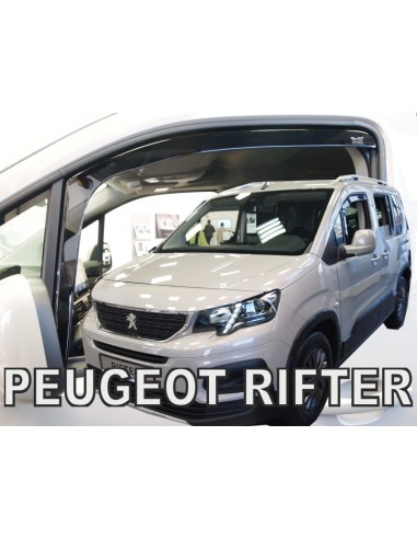 Owiewki Peugeot Rifter 4/5d. LOV od 2018r. PRZODY