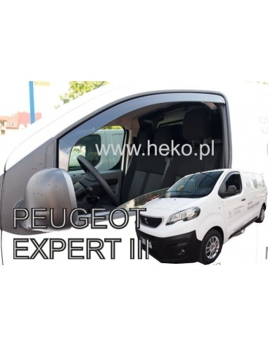 Owiewki Peugeot Expert III / Traveller od 2016r. Przody