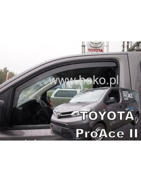 Owiewki Toyota ProAce II od 2016r. Przody