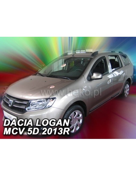 Owiewki Dacia Logan II 5d. od 2013r. PRZODY