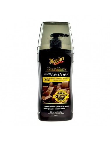 Meguiar's Gold Class Rich Leather Cleaner and Conditioner - Mleczko do skóry