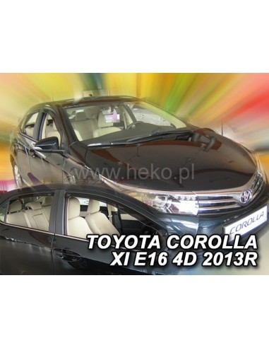 Owiewki Toyota COROLLA VERSO 5d. 2004-2009r. (kpl. z tyłami)