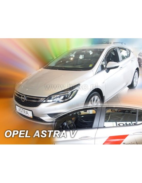 Owiewki Opel ASTRA 5 K od 2015r. (kpl. z tyłami)  Htb