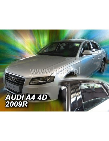 Owiewki szyby boczn. do Audi A4 2009r.->(+OT) SEDAN