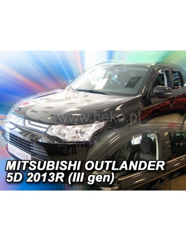 Owiewki Mitsubishi Outlander III gen. 5d. od 2012r.  (kpl z tyłami)