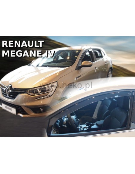 Owiewki Renault Megane 5d. htb od 2016r. PRZODY