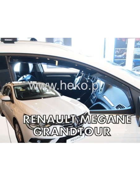 Owiewki Renault Megane IV 5d. Grandtour od 2016r. PRZODY