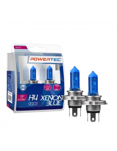 Powertec Xenon Blue H4 12V 60/55W -...