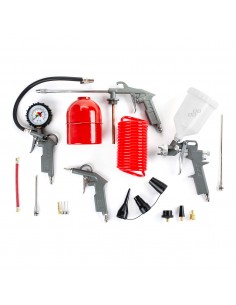 Zestaw akcesoriów pneumatycznych 18 elementów PT-07 - Akcesoria samochodowe sklep