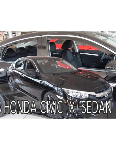 Owiewki Honda Civic X Sedan od 2017r....