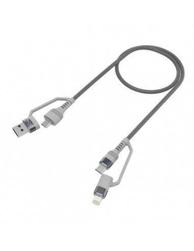 Kabel USB 4w1 USB C – USB A –...