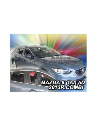 Owiewki Mazda 6 III GJ 5 drzwiowe...