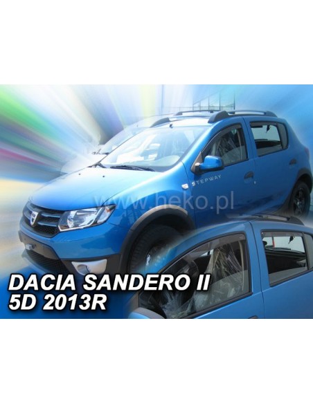 Owiewki Dacia Sandero II / Stepway od 2013r. (+OT)