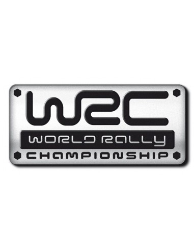 Aluminiowy emblemat - WRC