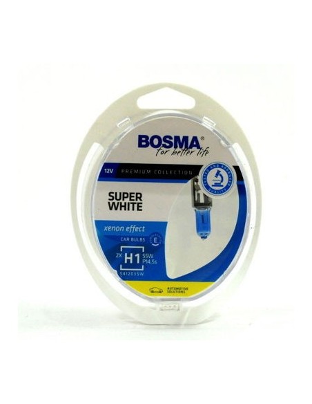 Bosma Super White H1 12V 55W - 2 szt.